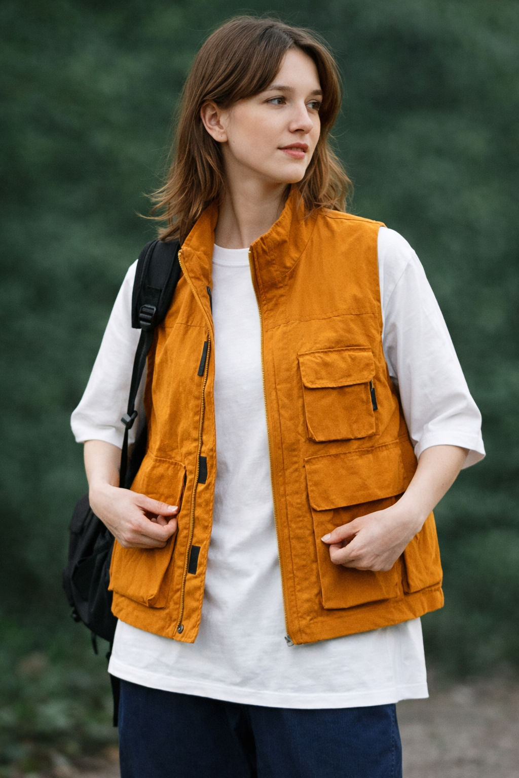 Workwear Utility Outdoor Vest – Multi-Pocket Design