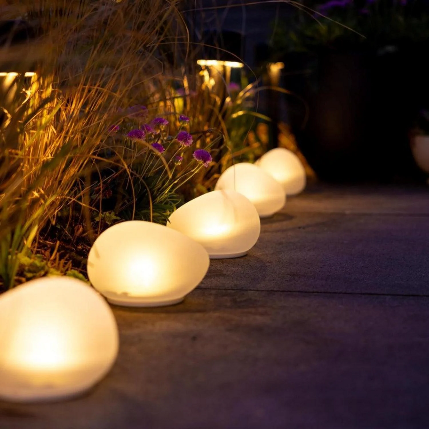 Solar Stone Lights – 49% OFF Today Turn Your Yard Into a Glowing Stone Path