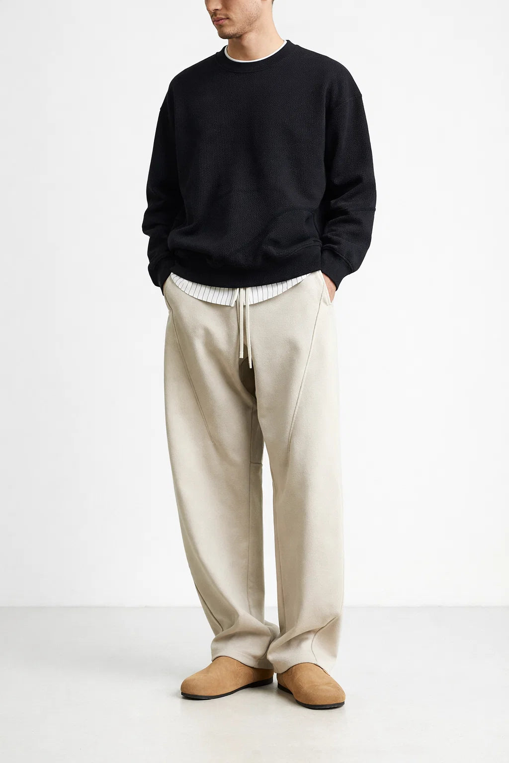 Relaxed Tailored Casual Pants