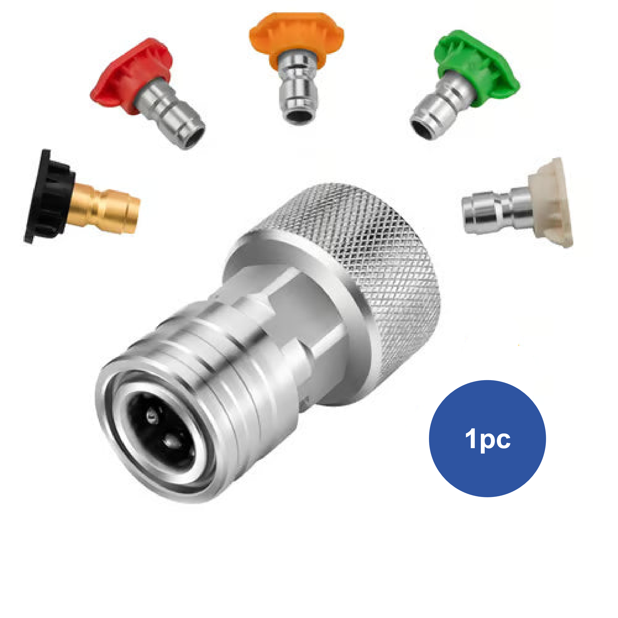 Adapter + 5 Nozzle Set  - 1PC