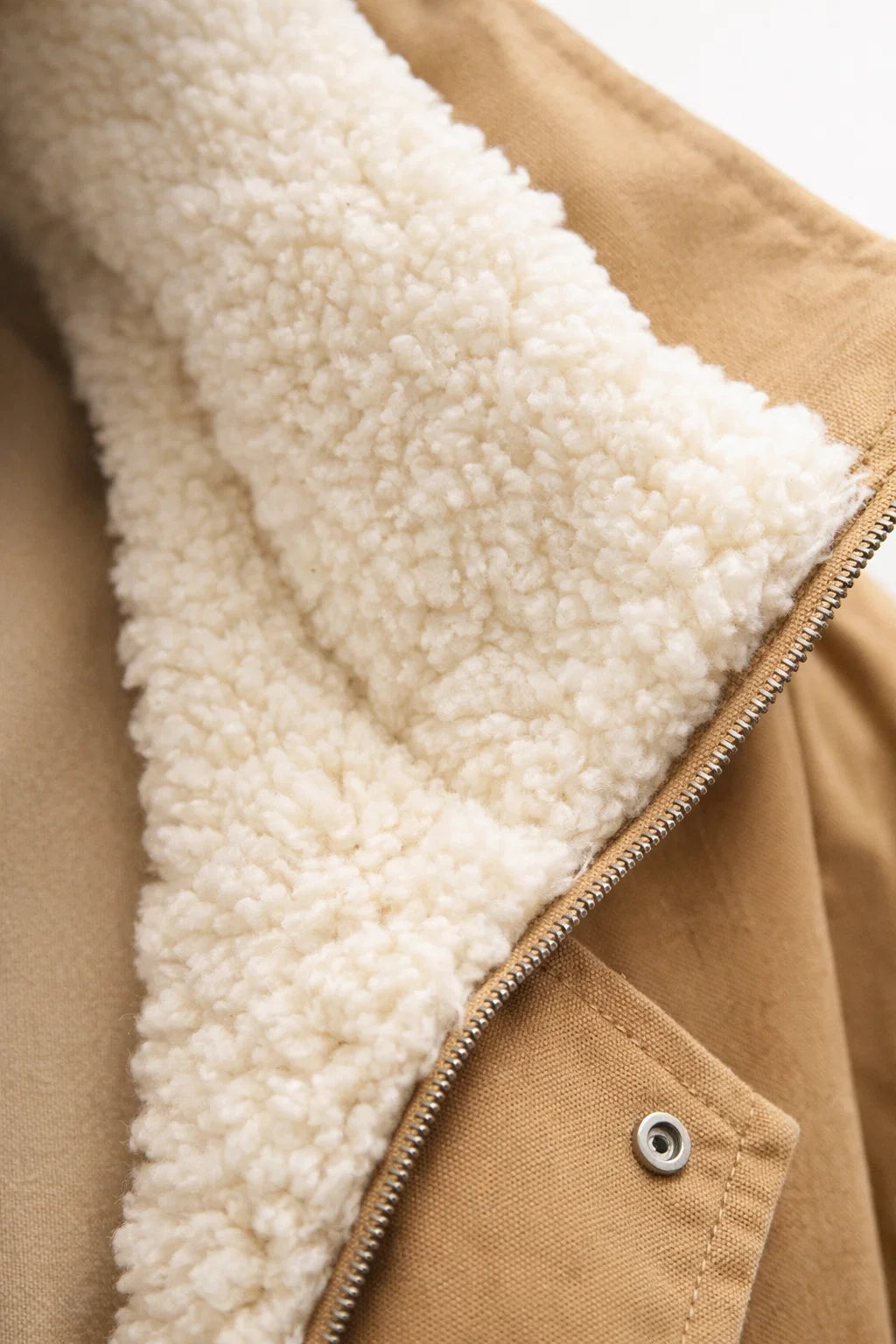 Detachable Collar Fleece Jacket